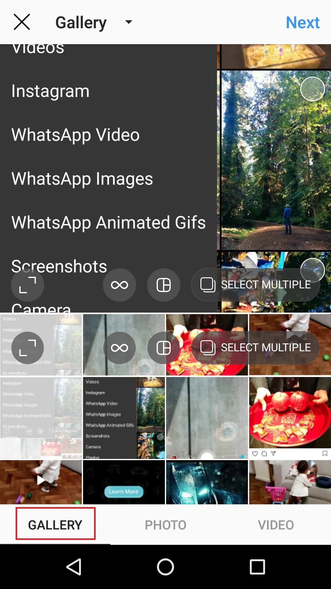 hacer video para Instagram